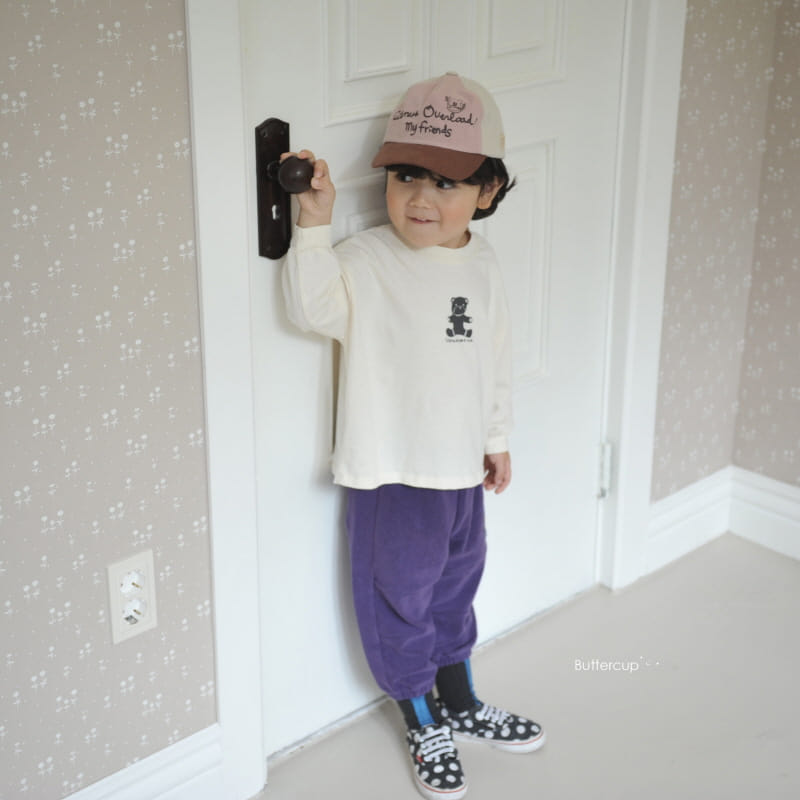 Buttercup - Korean Children Fashion - #kidzfashiontrend - Small Bear Tee - 4