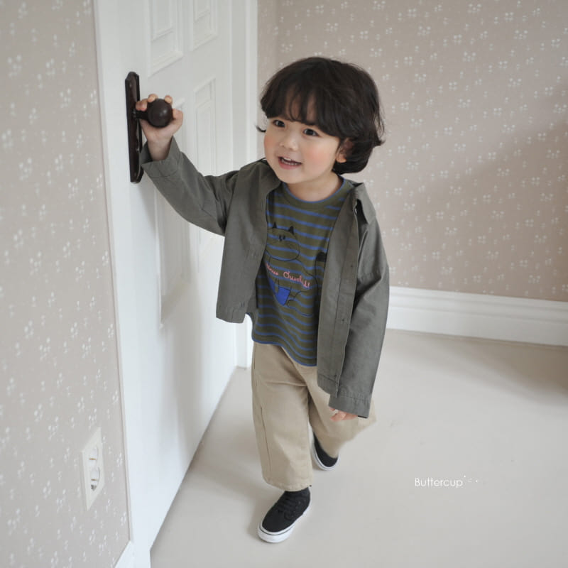 Buttercup - Korean Children Fashion - #designkidswear - Bumuda Shirt Jacket - 12