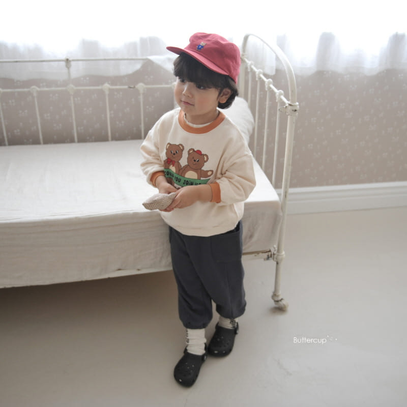 Buttercup - Korean Children Fashion - #designkidswear - Join Bear Sweatshirt - 5