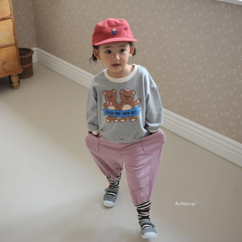 Buttercup - Korean Children Fashion - #designkidswear - Terry Pants - 2