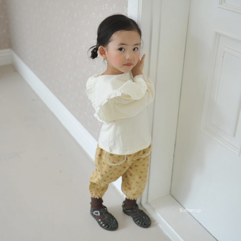 Buttercup - Korean Children Fashion - #discoveringself - Anne Collar Tee - 10