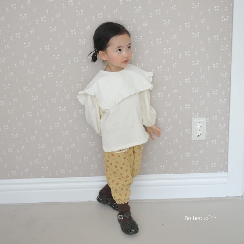 Buttercup - Korean Children Fashion - #fashionkids - Lace Pocket Waffle Pants - 9