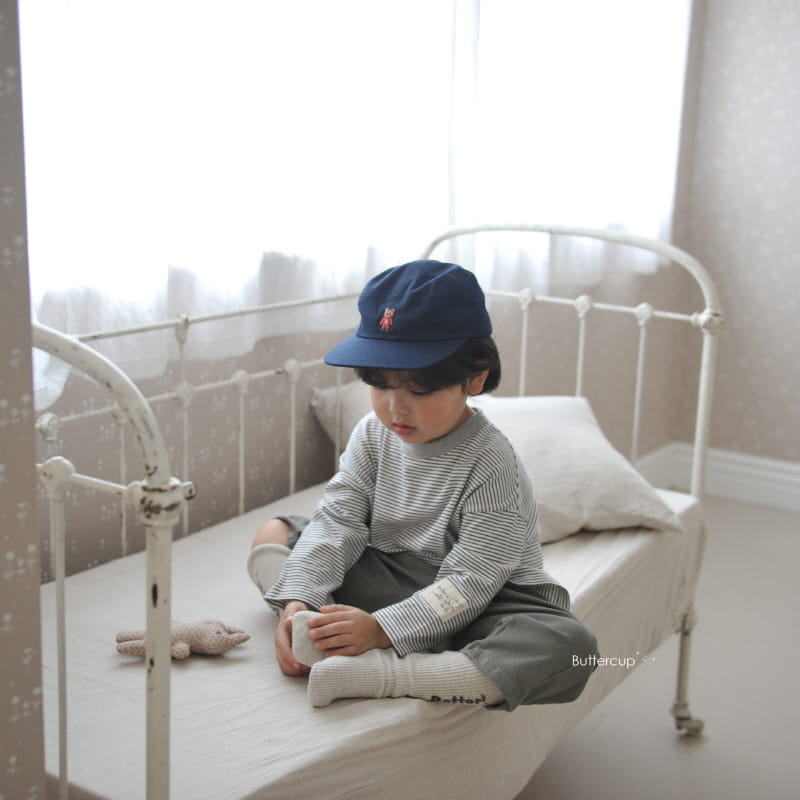 Buttercup - Korean Children Fashion - #kidsshorts - B Bear Snap Back Hat - 11