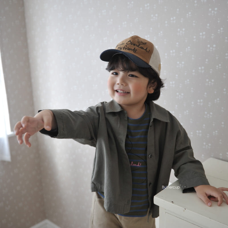 Buttercup - Korean Children Fashion - #kidsshorts - Bumuda Shirt Jacket