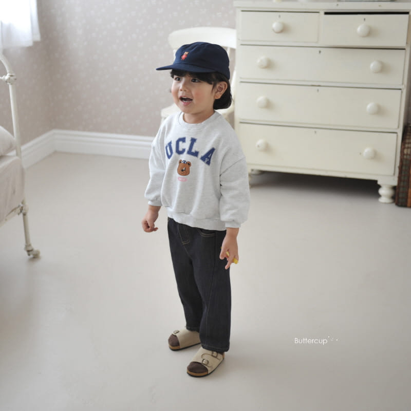 Buttercup - Korean Children Fashion - #kidsstore - UCLA Bear Tee - 12