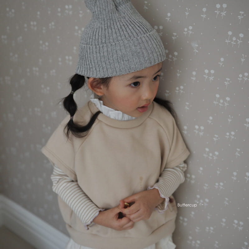 Buttercup - Korean Children Fashion - #littlefashionista - Frill Pin Rub Tee - 3