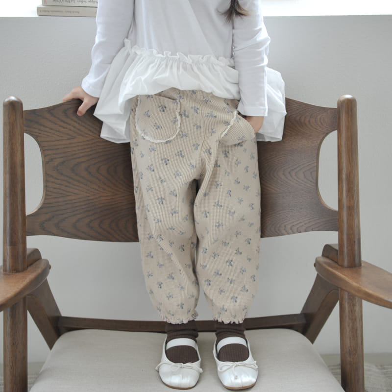 Buttercup - Korean Children Fashion - #littlefashionista - Lace Pocket Pants - 8