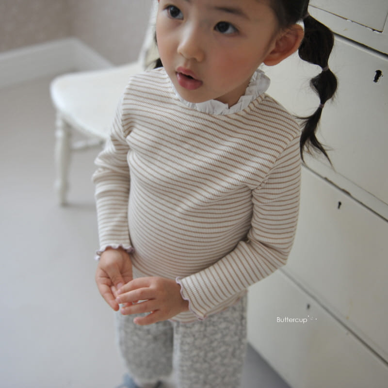 Buttercup - Korean Children Fashion - #minifashionista - Frill Pin Rub Tee - 5