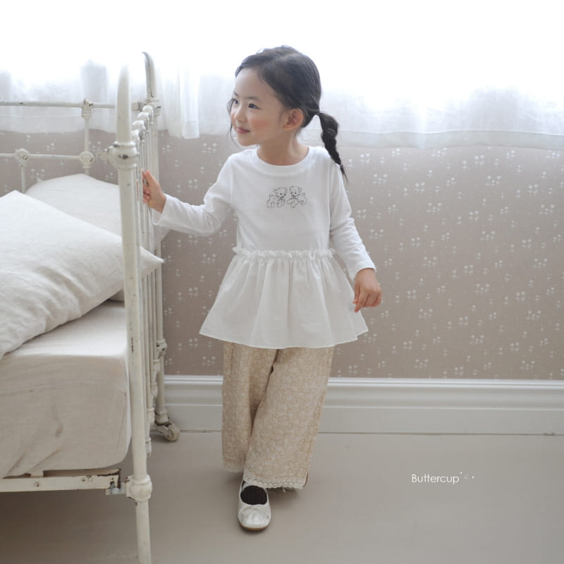 Buttercup - Korean Children Fashion - #stylishchildhood - Cashmerre Skirt Tee - 6
