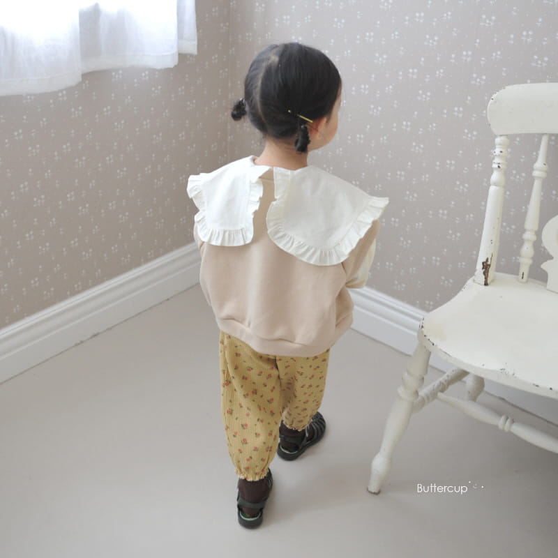 Buttercup - Korean Children Fashion - #stylishchildhood - Anne Collar Tee - 6