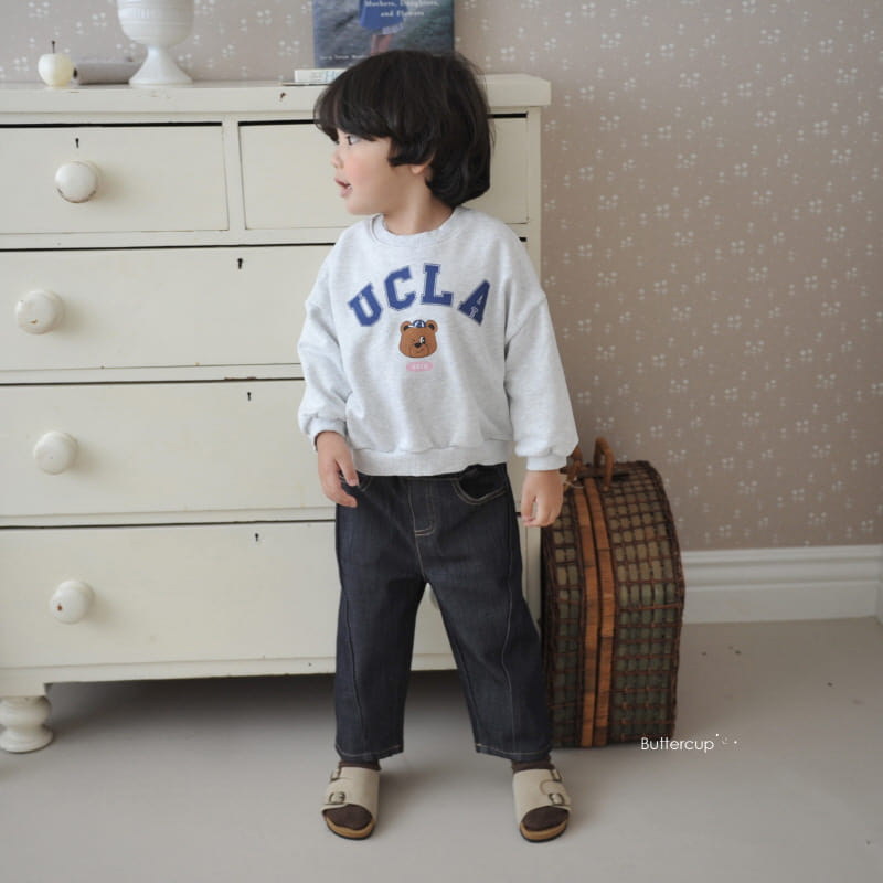 Buttercup - Korean Children Fashion - #stylishchildhood - UCLA Bear Tee - 5