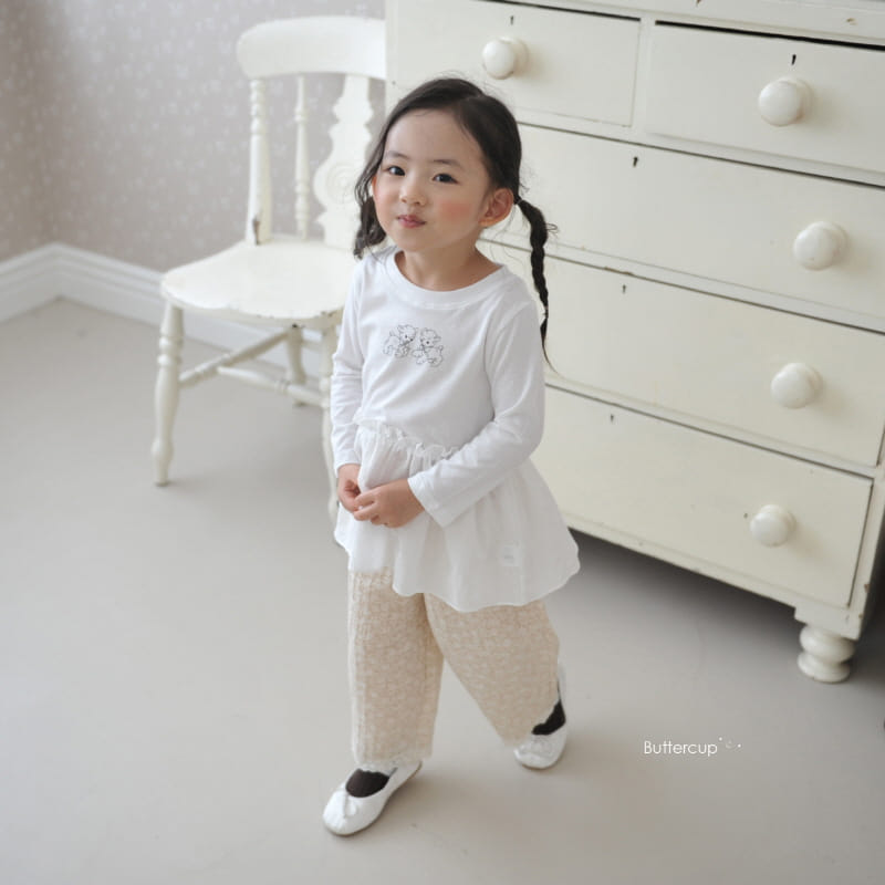 Buttercup - Korean Children Fashion - #prettylittlegirls - Cashmerre Skirt Tee - 4