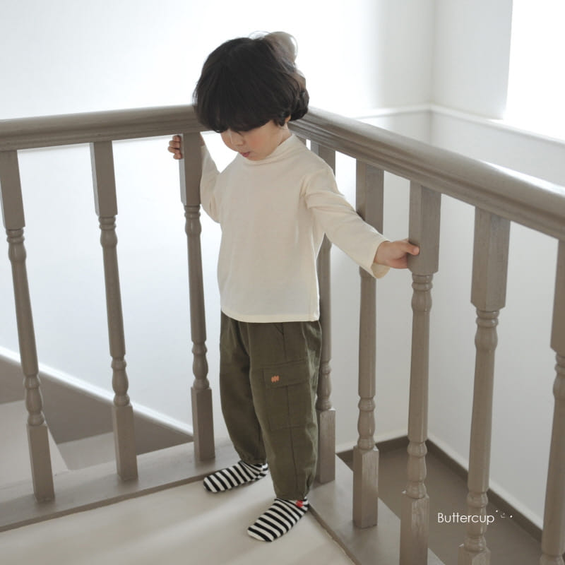 Buttercup - Korean Children Fashion - #todddlerfashion - Cashmere Cotton Tee - 5