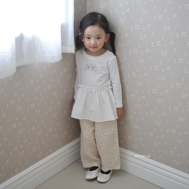 Buttercup - Korean Children Fashion - #toddlerclothing - Cashmerre Skirt Tee - 5