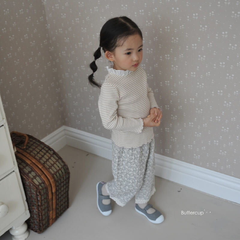Buttercup - Korean Children Fashion - #toddlerclothing - Frill Pin Rub Tee - 8