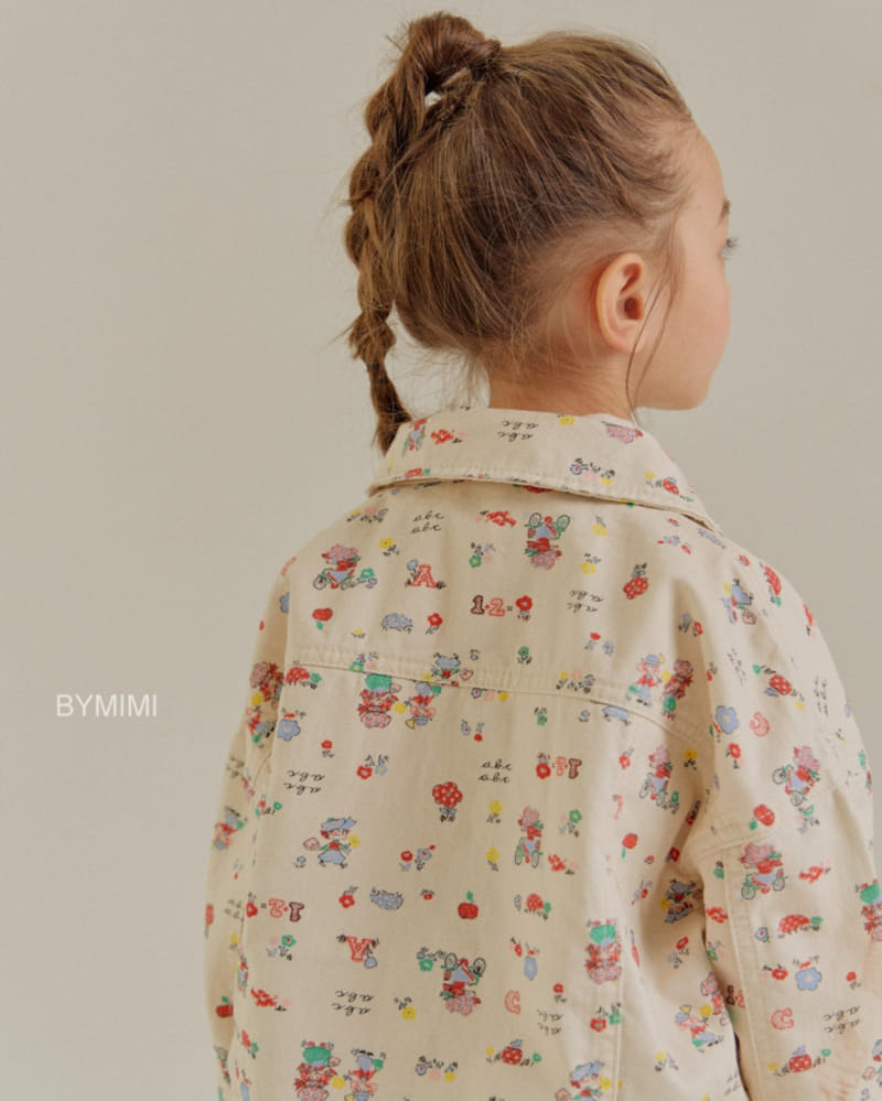 Bymimi - Korean Children Fashion - #Kfashion4kids - Play Ground Twill Jacket - 3