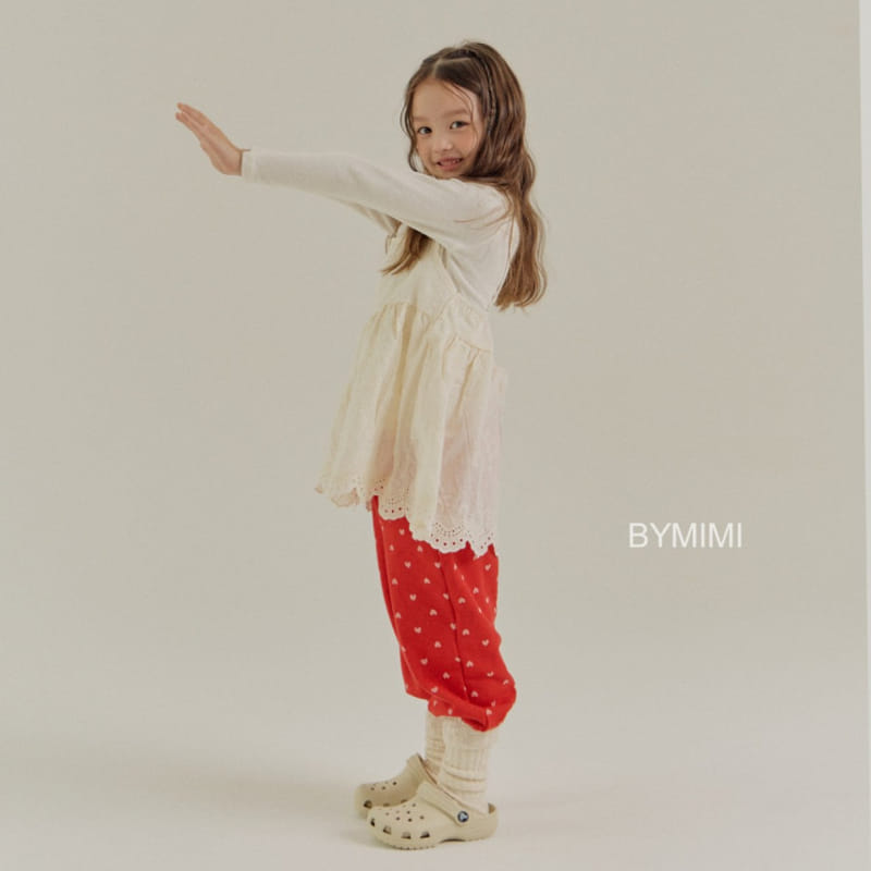 Bymimi - Korean Children Fashion - #Kfashion4kids - Heart PAnts - 11