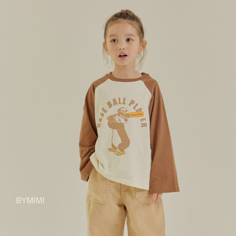 Bymimi - Korean Children Fashion - #childofig - Home Run Ball Tee - 6