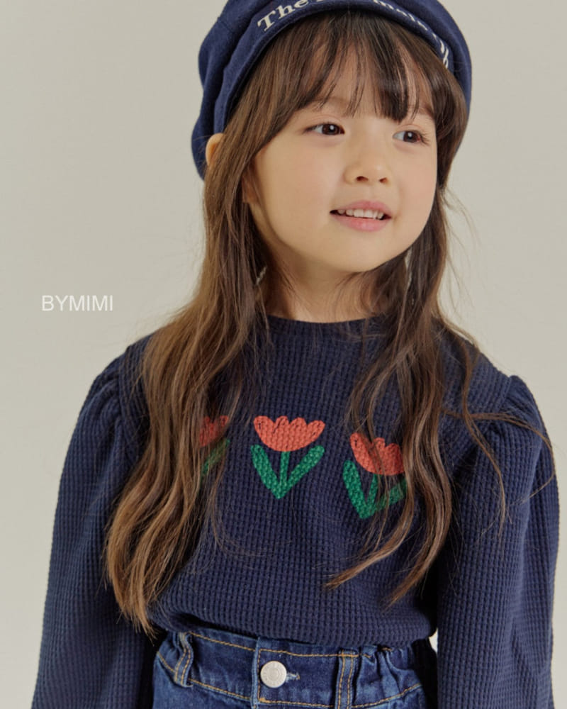 Bymimi - Korean Children Fashion - #childofig - Waffle Tee - 3