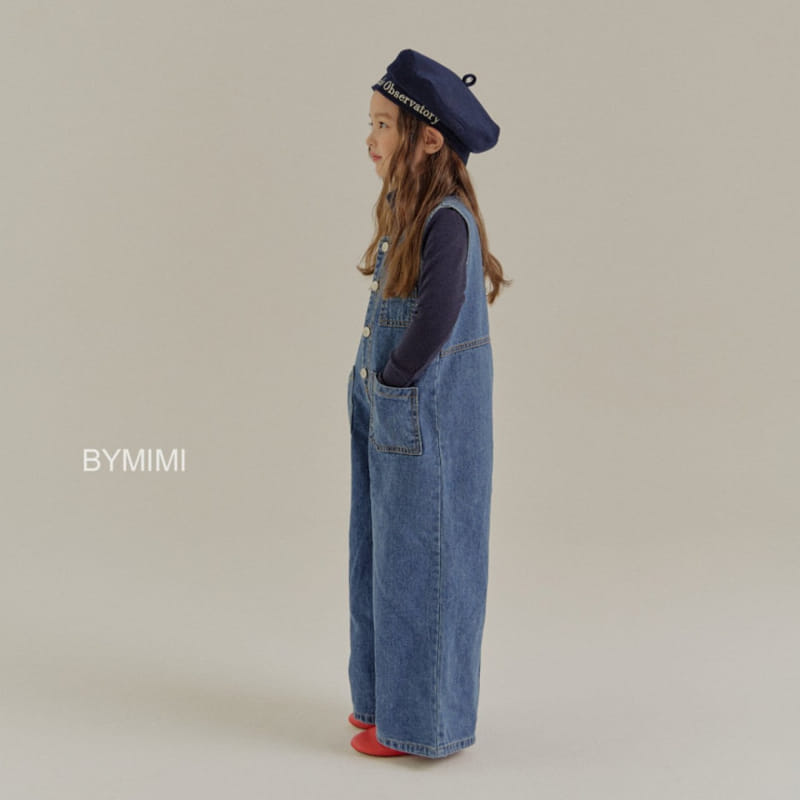 Bymimi - Korean Children Fashion - #childofig - Jenny Denim Bodysuit - 9