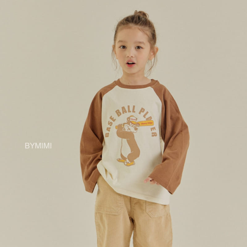 Bymimi - Korean Children Fashion - #childrensboutique - Home Run Ball Tee - 7