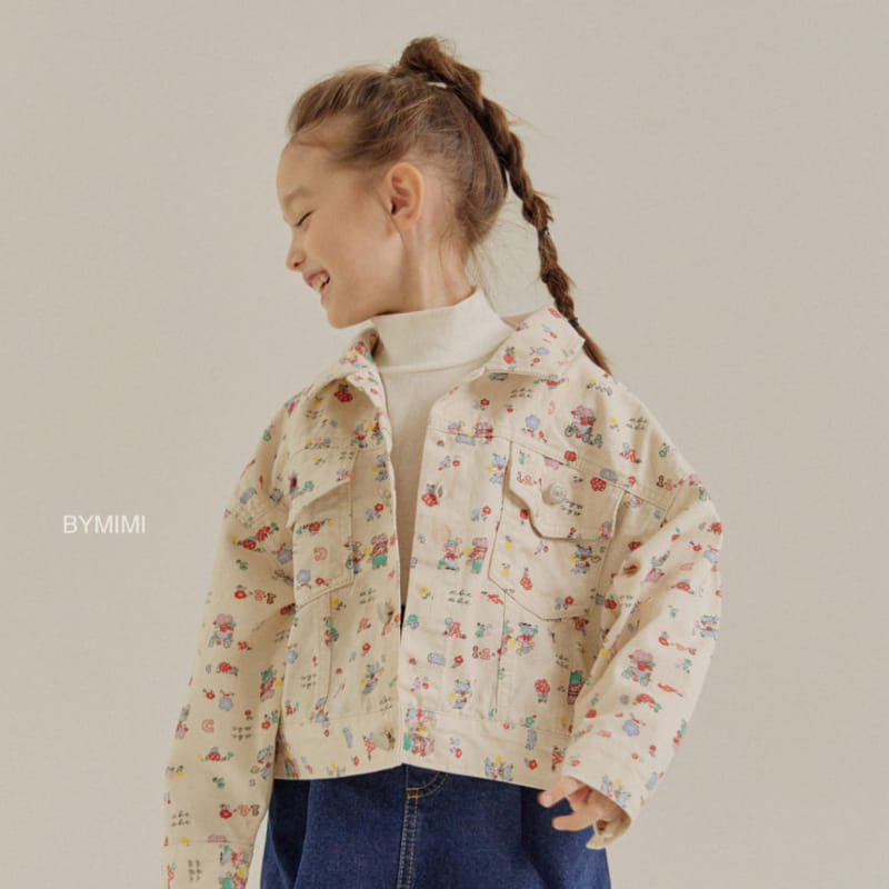 Bymimi - Korean Children Fashion - #childrensboutique - Play Ground Twill Jacket - 12
