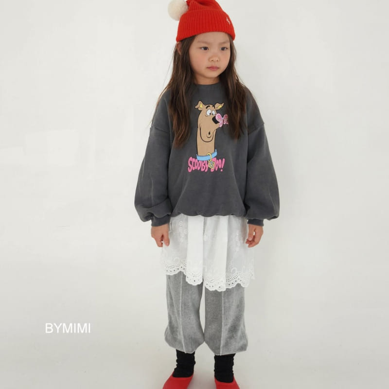 Bymimi - Korean Children Fashion - #childrensboutique - Pigment Sweatshirt - 4
