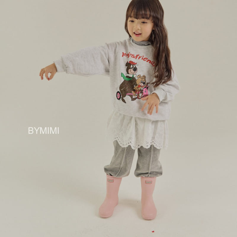 Bymimi - Korean Children Fashion - #designkidswear - Bear Sweatshirt - 3