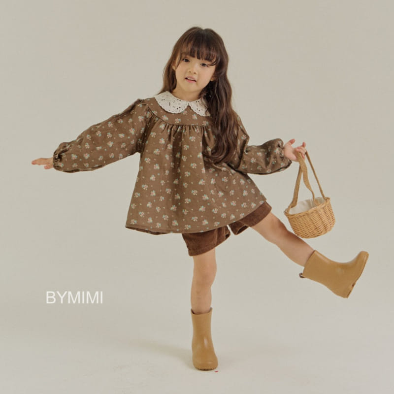 Bymimi - Korean Children Fashion - #designkidswear - Lace Collar Blouse