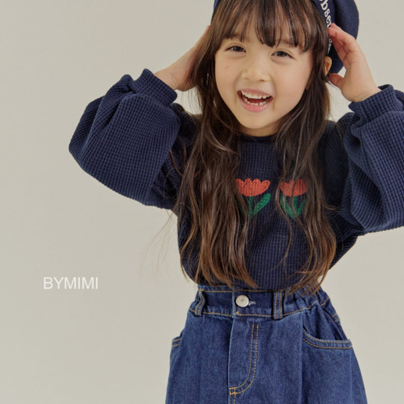 Bymimi - Korean Children Fashion - #discoveringself - Waffle Tee - 7