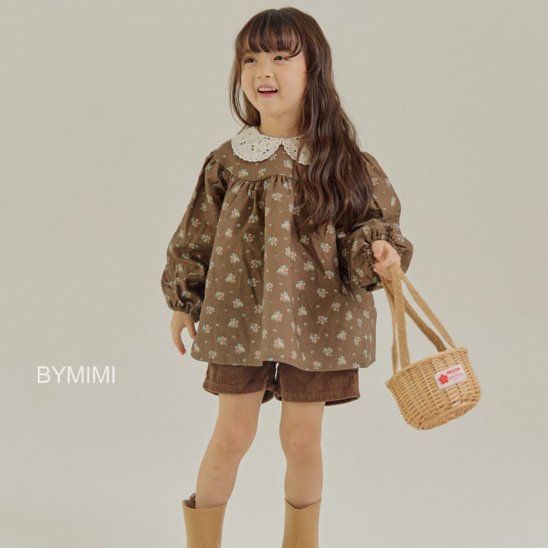 Bymimi - Korean Children Fashion - #discoveringself - Lace Collar Blouse - 2