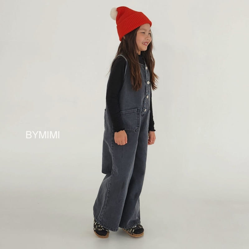 Bymimi - Korean Children Fashion - #discoveringself - Jenny Denim Bodysuit - 12