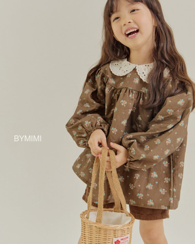 Bymimi - Korean Children Fashion - #fashionkids - Lace Collar Blouse - 3