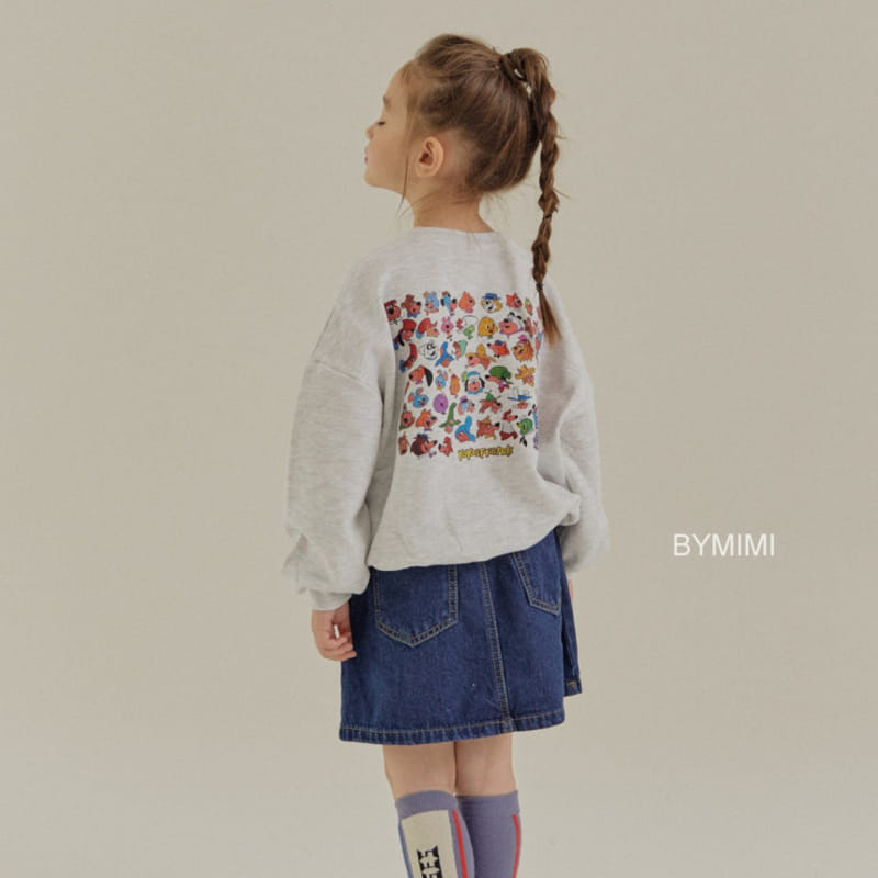 Bymimi - Korean Children Fashion - #kidsshorts - Friends Sweatshirt - 8