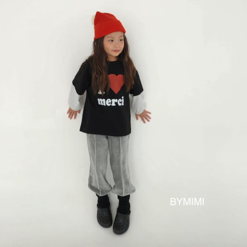 Bymimi - Korean Children Fashion - #kidzfashiontrend - Layered Tee - 12