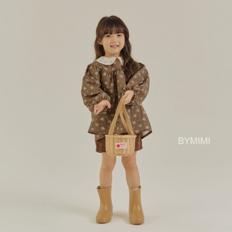 Bymimi - Korean Children Fashion - #kidzfashiontrend - Lace Collar Blouse - 6