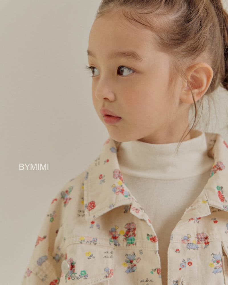 Bymimi - Korean Children Fashion - #kidzfashiontrend - Play Ground Twill Jacket - 2