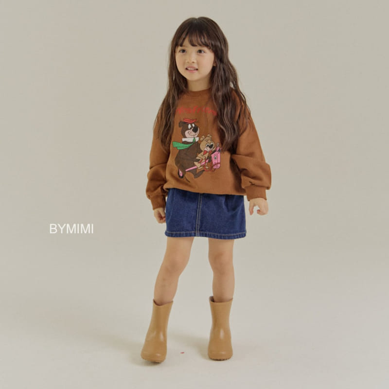 Bymimi - Korean Children Fashion - #magicofchildhood - Bear Sweatshirt - 11