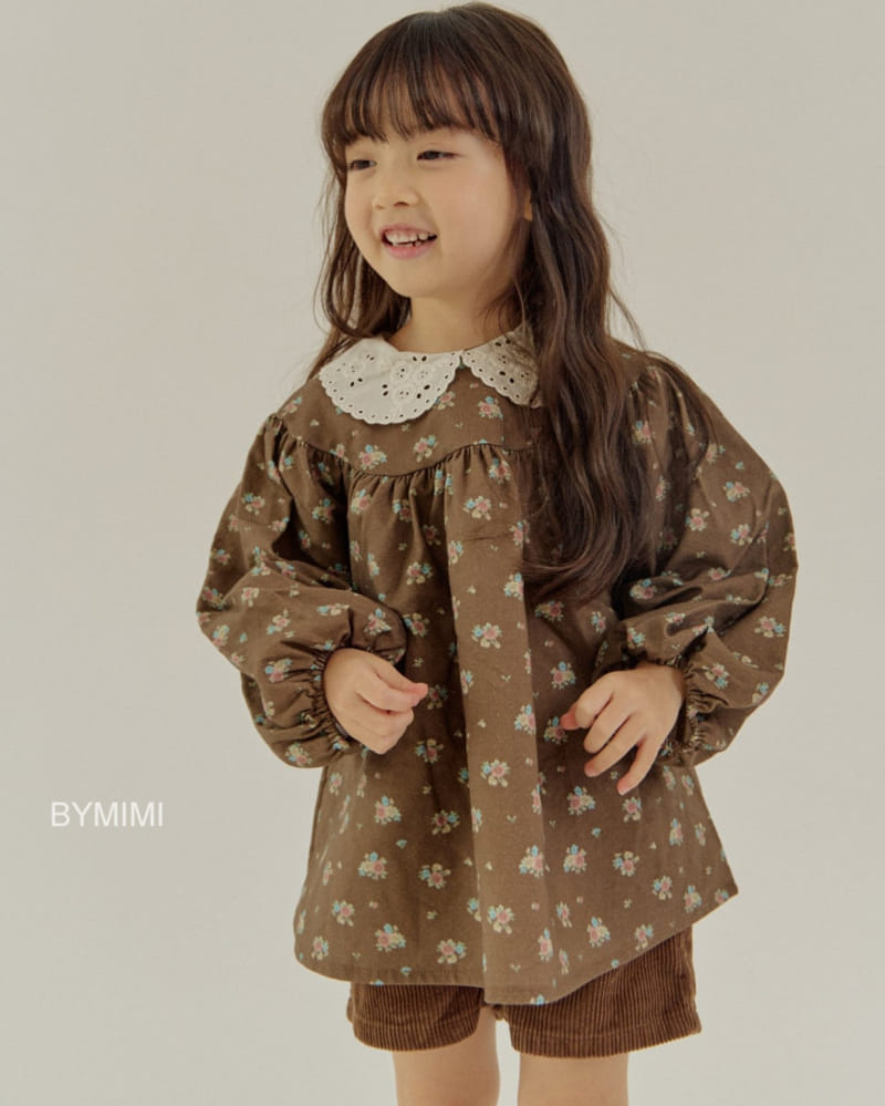 Bymimi - Korean Children Fashion - #magicofchildhood - Lace Collar Blouse - 9