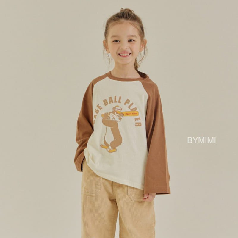 Bymimi - Korean Children Fashion - #minifashionista - Home Run Ball Tee - 3