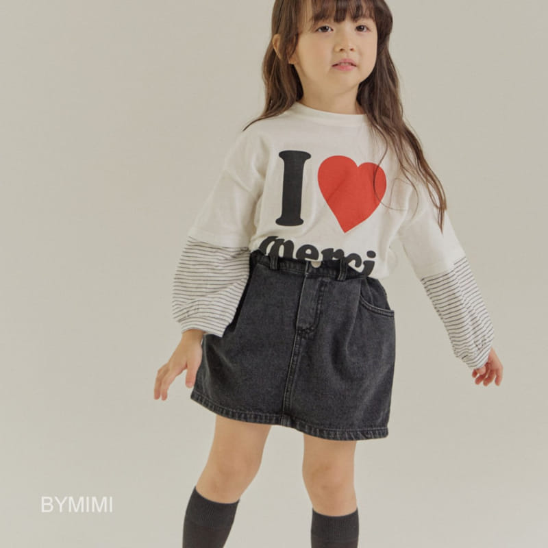 Bymimi - Korean Children Fashion - #minifashionista - Layered Tee - 2