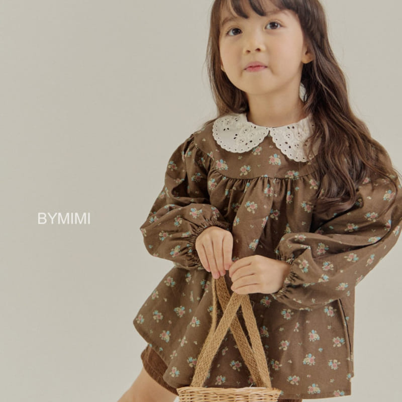 Bymimi - Korean Children Fashion - #minifashionista - Lace Collar Blouse - 10