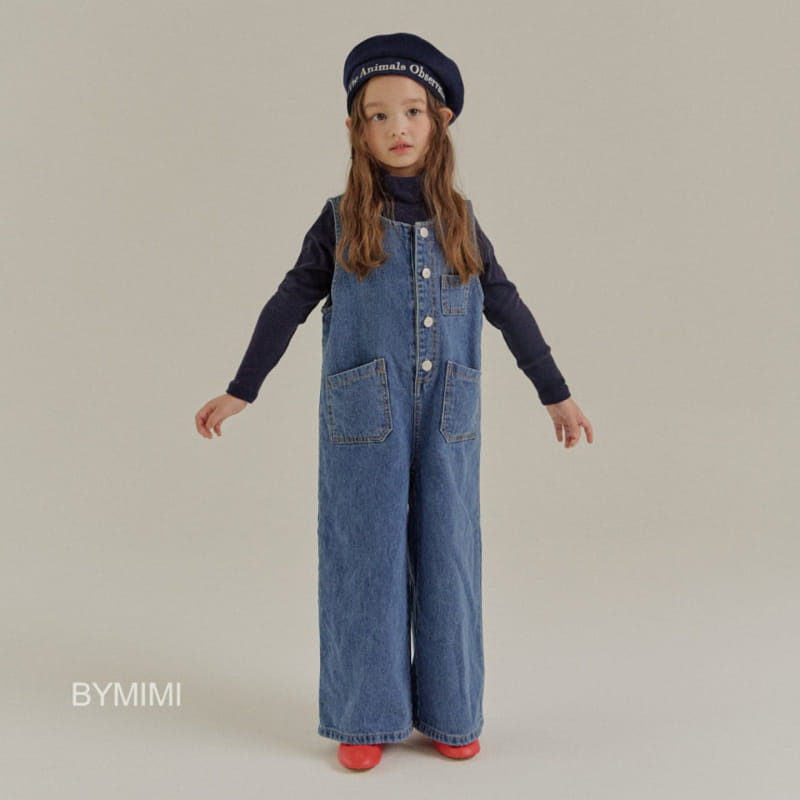 Bymimi - Korean Children Fashion - #magicofchildhood - Jenny Denim Bodysuit - 4