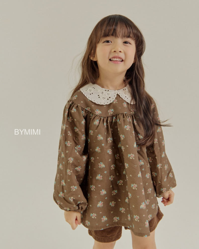 Bymimi - Korean Children Fashion - #prettylittlegirls - Lace Collar Blouse - 11