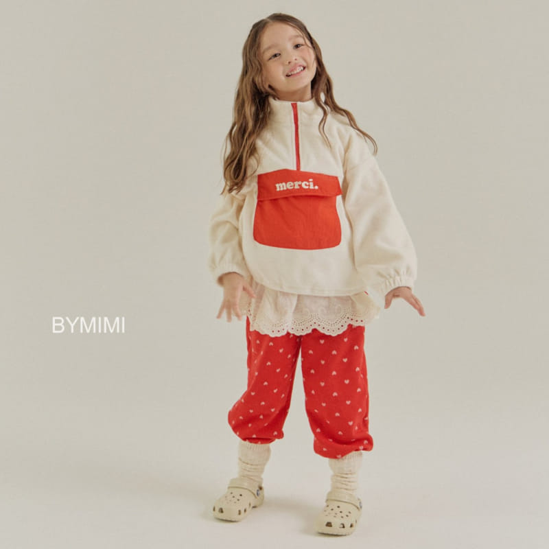 Bymimi - Korean Children Fashion - #stylishchildhood - Heart PAnts - 2