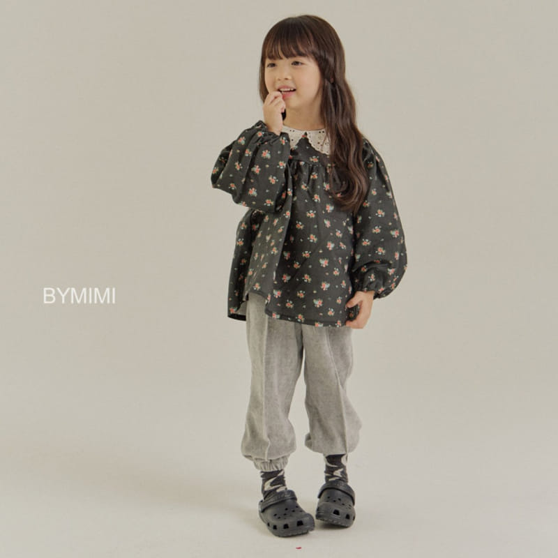 Bymimi - Korean Children Fashion - #todddlerfashion - Lace Collar Blouse - 12