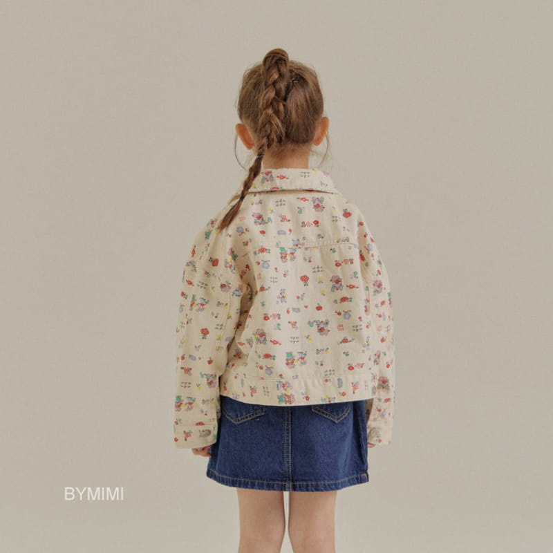 Bymimi - Korean Children Fashion - #toddlerclothing - Play Ground Twill Jacket - 9