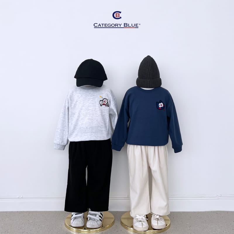 Category Blue - Korean Children Fashion - #childofig - Charicter Sweatshirt - 10