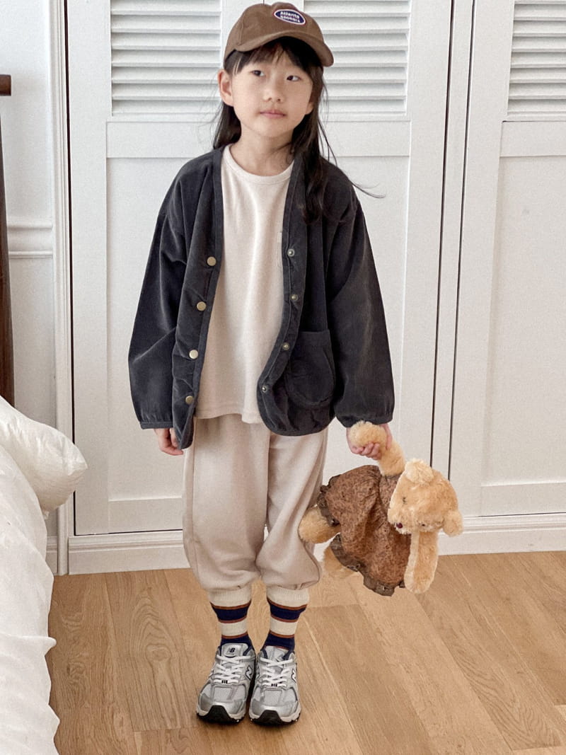 Ccomabee - Korean Children Fashion - #littlefashionista - Rib Jacket - 8