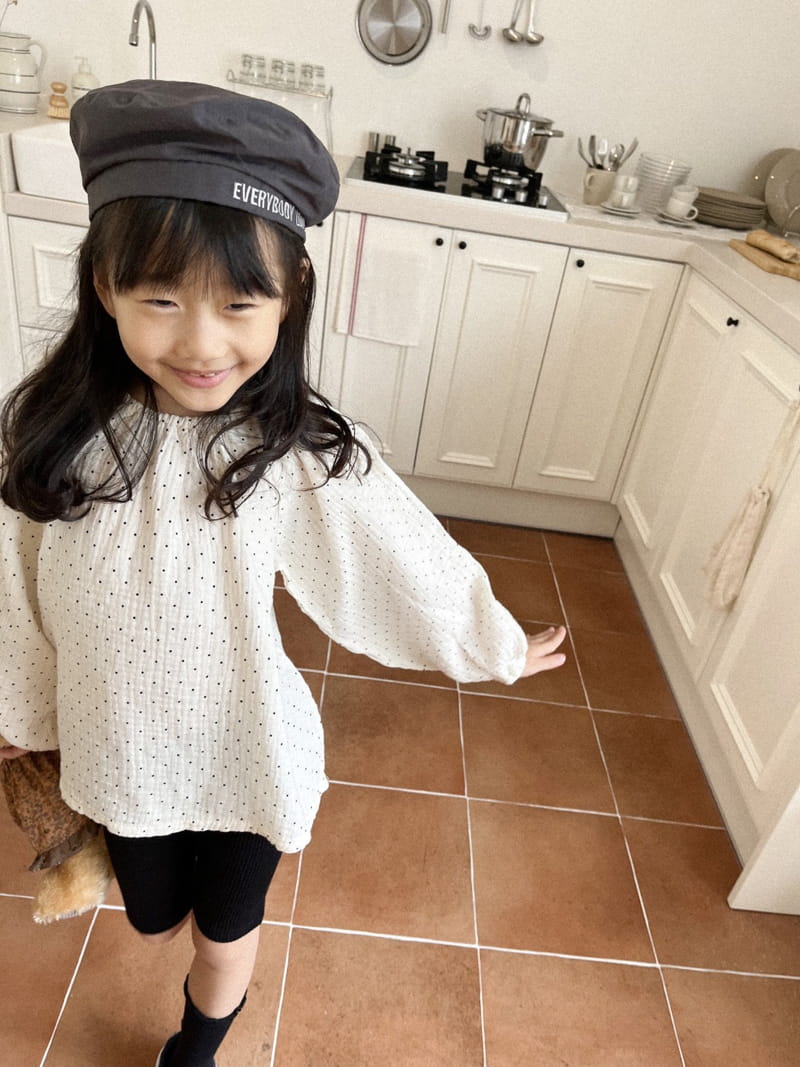 Ccomabee - Korean Children Fashion - #magicofchildhood - Dot Blouse